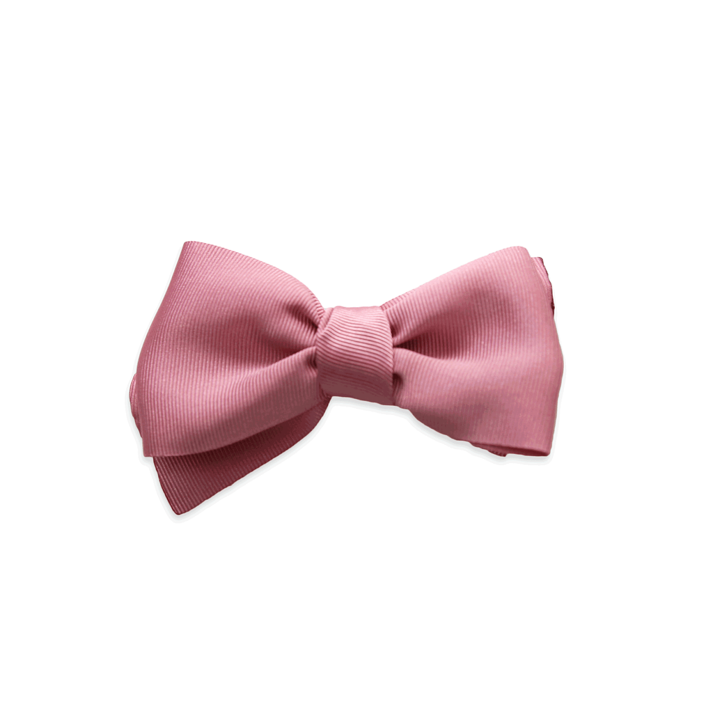 Old Pink grosgrain hair bow ribbon for girls