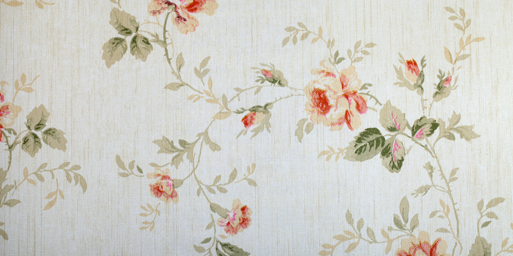 Classic floral print pattern