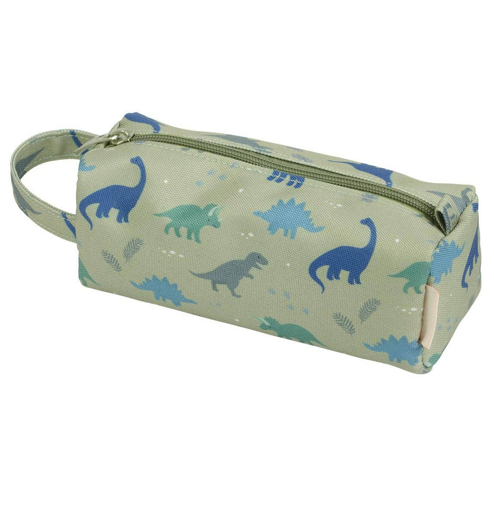 pencil case with dinosaurs 