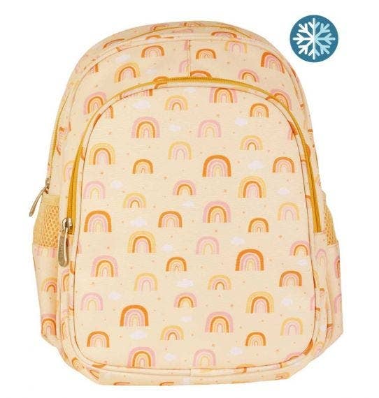 rainbow backpack for school
