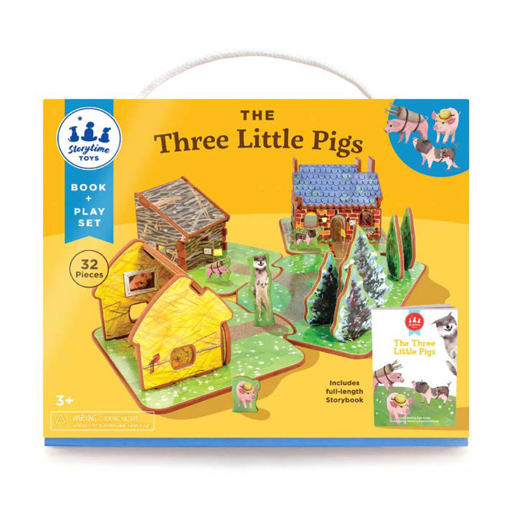 storybook toy book and play set