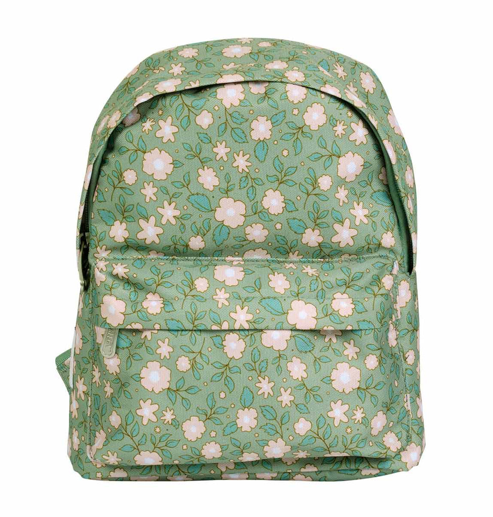 preschool backpack in sage blossom 