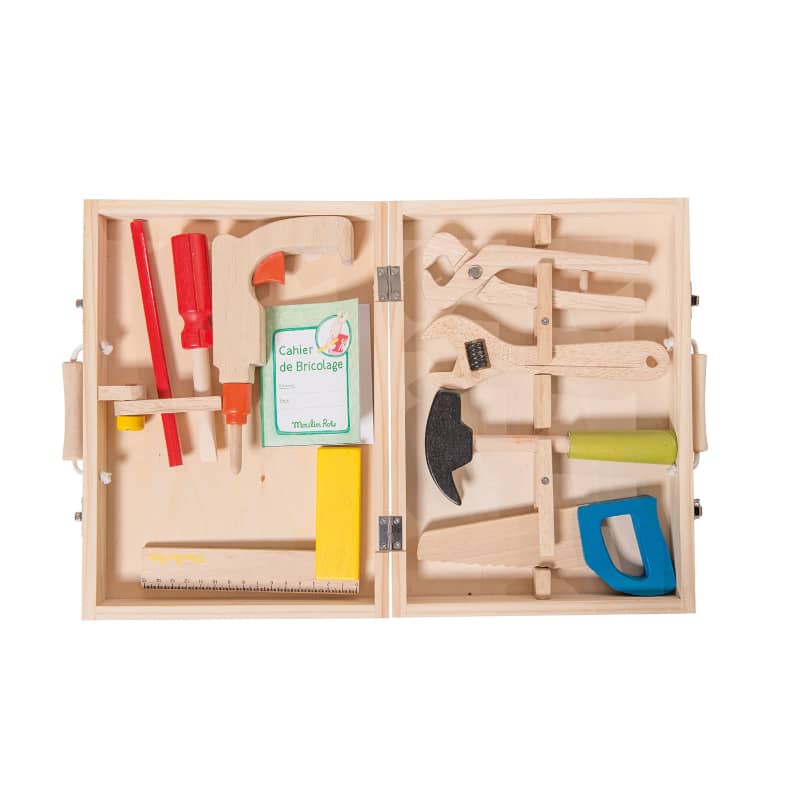 wooden hammer and tools for kids 