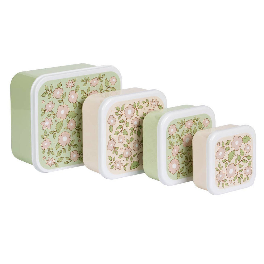 floral lunch box set for school