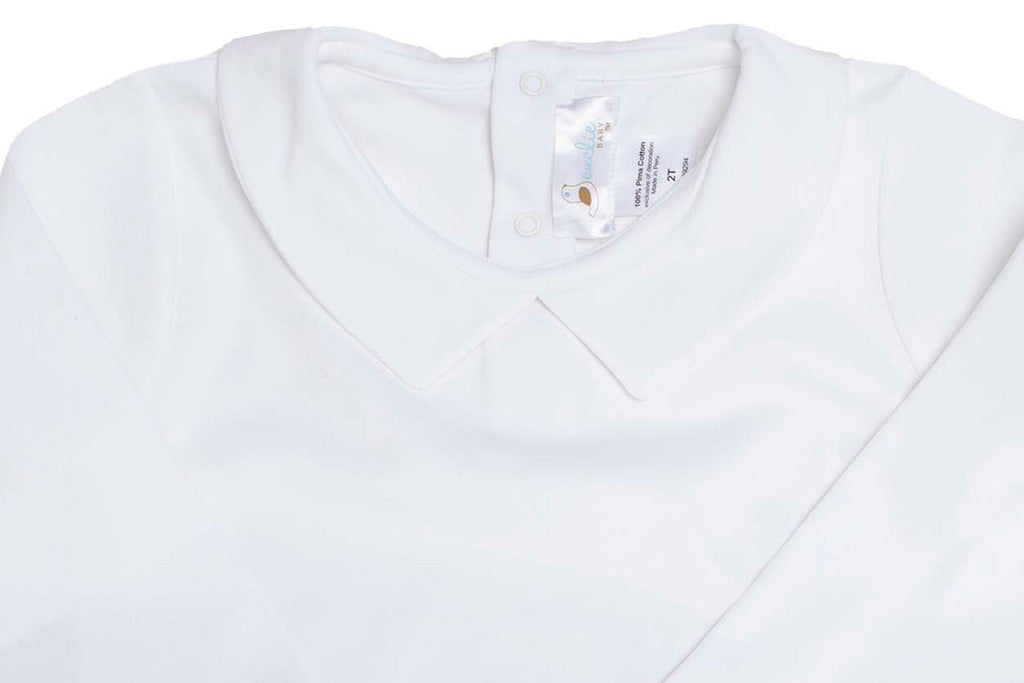 white collar shirt for boys