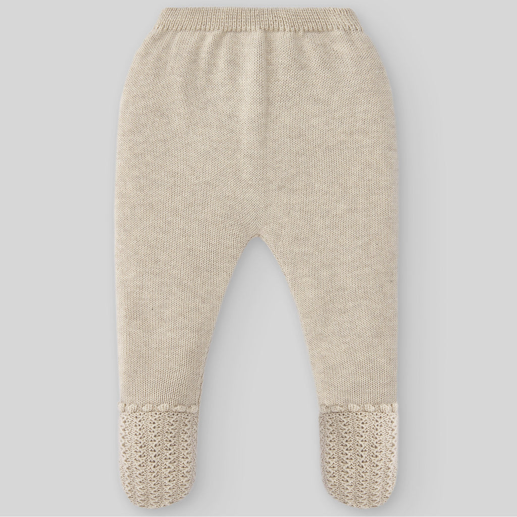 knit baby girl babygrow bottoms 