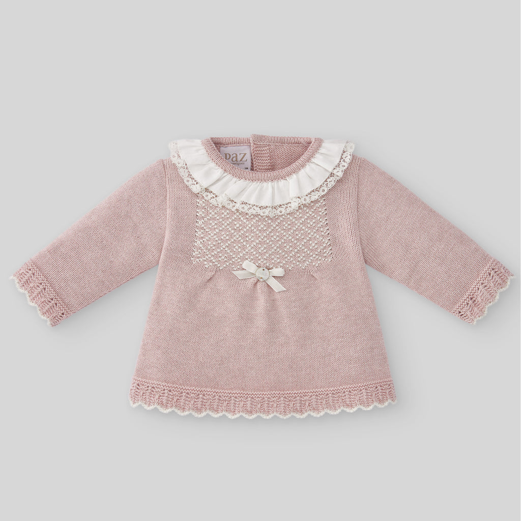 light pink baby sweater 